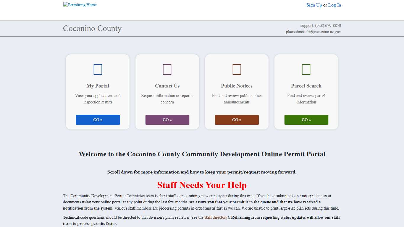 Coconino County Public Portal